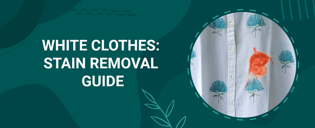 White clothes: Stain removal guide