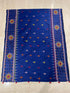 Chuski- Blue Kantha Silk Saree from Bengal