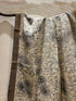 White Pen Kalamkari Dupatta with Zari Border