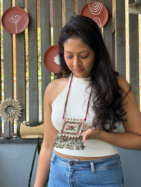 Shaan-e-Shehzadi Patwa Thread Necklace