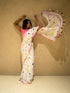 Polka Rangila White Mul Cotton Saree