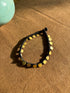 Black Golden Sippi latkan Patwa Anklet