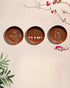 Soulful Rithem -Terracotta decorative wall plates set of 3