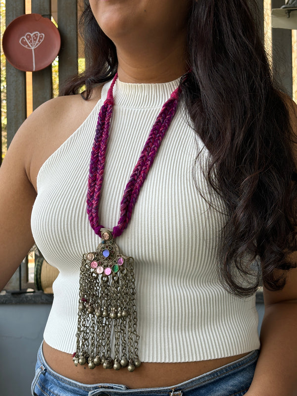 Madhubala Magic Patwa Thread Necklace