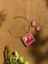 Red Hasli Dhokra Terracotta Choker