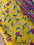 Krishanleela Srikalahasti Pure Silk Kalamkari Saree