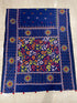 Chuski- Blue Kantha Silk Saree from Bengal