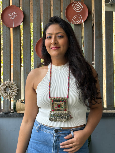 Shaan-e-Shehzadi Patwa Thread Necklace