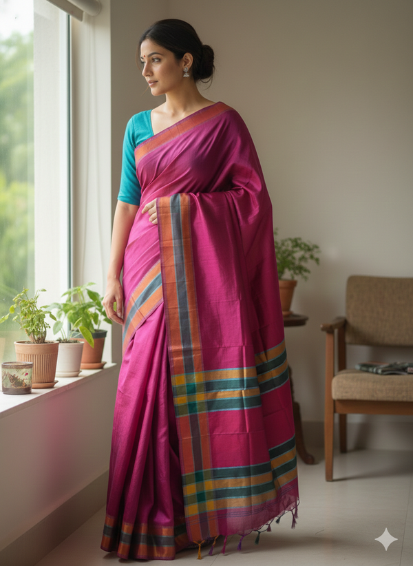 Mulberry Pure Silk Saree
