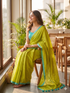 Contrast Border Mul Cotton Saree
