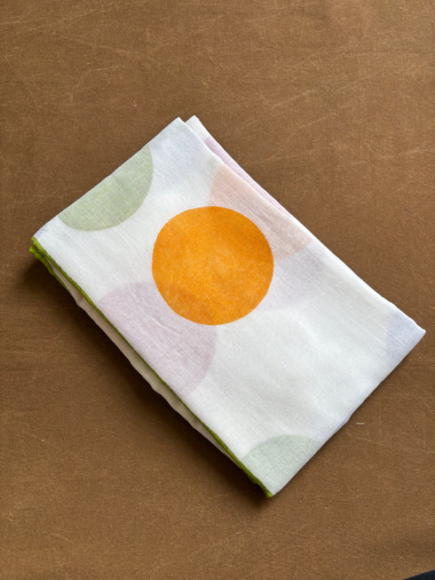 Polka Mul Cotton Saree