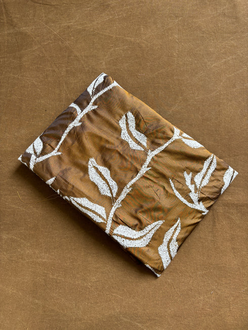 Vault-08-Semi Bangalore Silk Kantha Saree