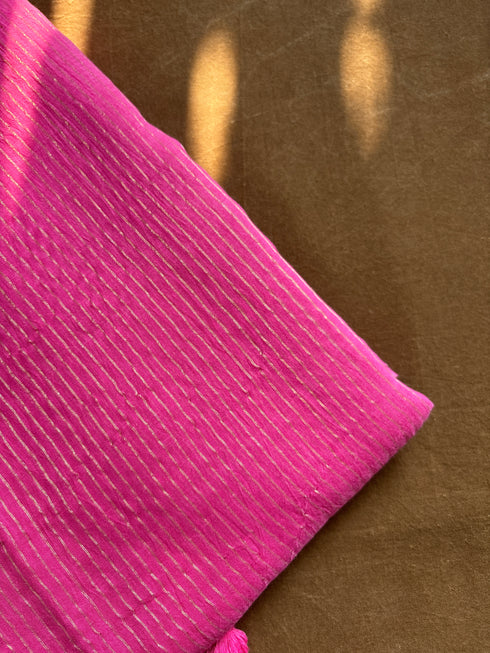 Vault-04 - Zari Mul Cotton Saree