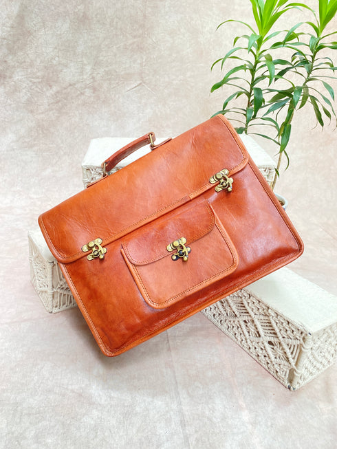 Leather Laptop Basta