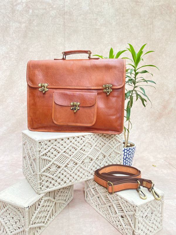 Leather Laptop Basta