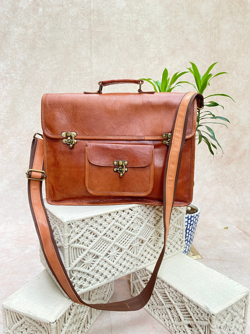 Leather Laptop Basta