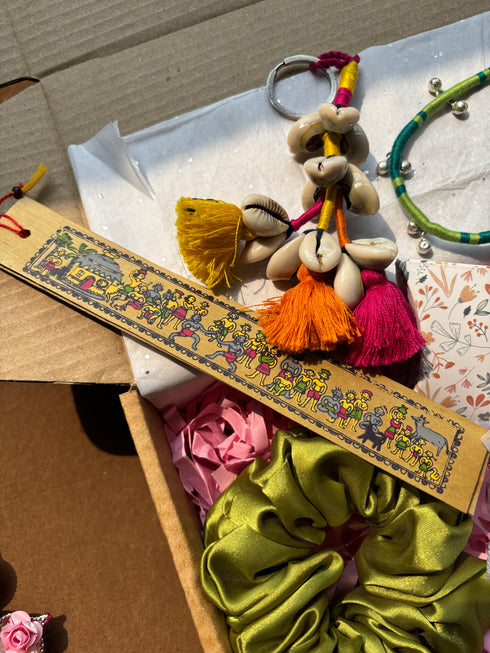 Pattachitra Palm Leaf Bookmark