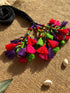 Namaste Neon Tassel Parandi- Black & Multi