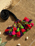 Namaste Neon Tassel Parandi- Black & Multi