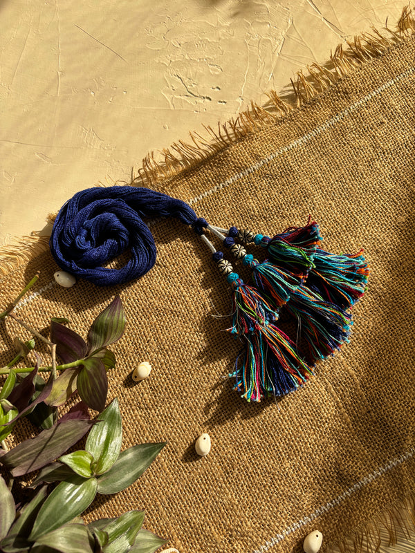 Kathak Kite Tassel Parandi- Blue