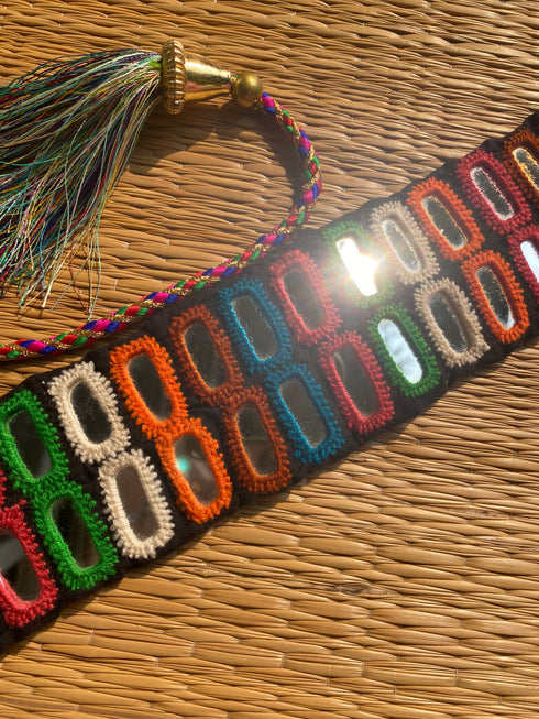 Multi Mirror Waist Belt (Sample sale)- 1pc