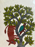 Sehjeevan Saathi Gond Painting (A4 Size)