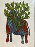 Gau Vriksha Gond Painting (A4 Size)