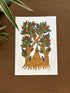 Vriksh Pakshi Gond Painting (A4 Size)