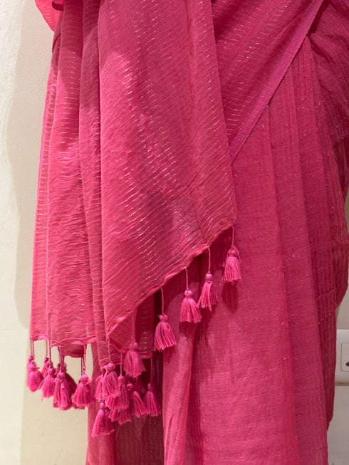 Vault-04 - Zari Mul Cotton Saree