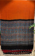 Kesar Kinara Bandhej Modal Silk Ajrakh Saree