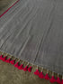 Contrast Border Mul Cotton Saree