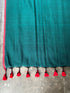 Contrast Border Mul Cotton Saree