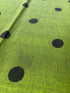 Olive Noir Polka Handloom Mull Cotton Saree