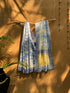 Jharokha Indigo Bagh Print Banarasi Saree