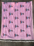 Phool Pari Pink Mul Cotton Saree