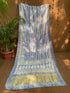 Jharokha Indigo Bagh Print Banarasi Saree