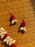 Red Flower Kantha Necklace