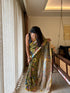 Mor Srikalahasti Pure Silk Kalamkari Saree