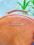 Daffli Round Leather Bag