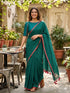 Contrast Border Mul Cotton Saree