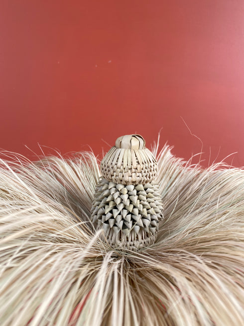 Bohemian Centre Table Show Piece of khajur Palm leaves