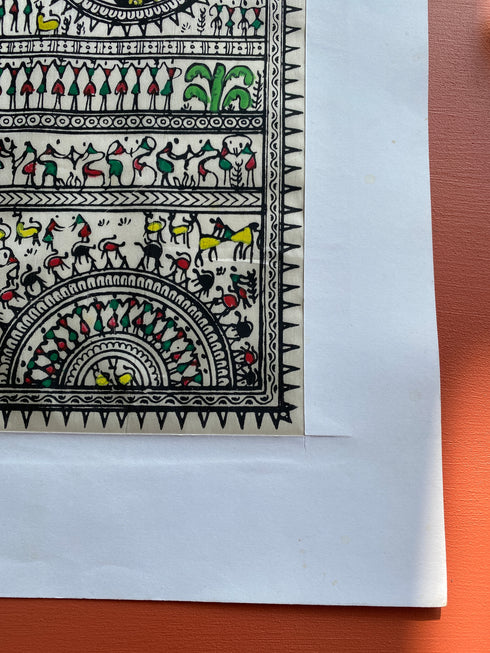 Pattachitra Tribal Painting design 2