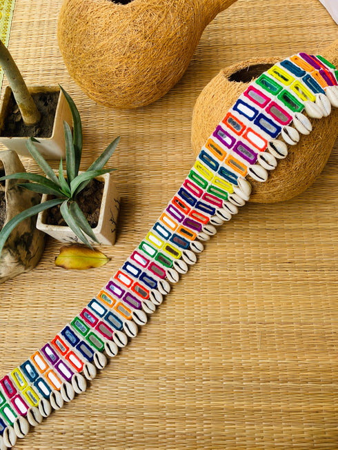 Multi Small Mirror Double Layer Belt