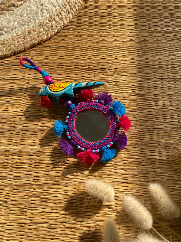 Mirror Boho Tassel Hanging