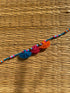 Blue Multi Tassels Patwa Anklet- 1pc
