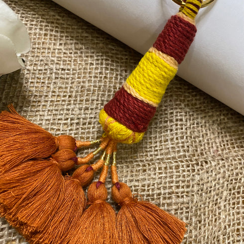 Dusk to Dawn Tassel Keychain