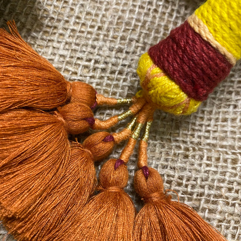 Dusk to Dawn Tassel Keychain