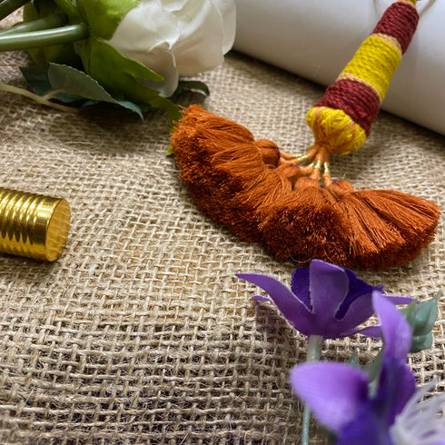 Dusk to Dawn Tassel Keychain