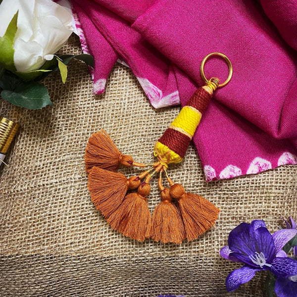 Dusk to Dawn Tassel Keychain