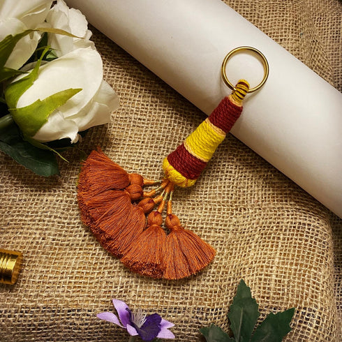 Dusk to Dawn Tassel Keychain